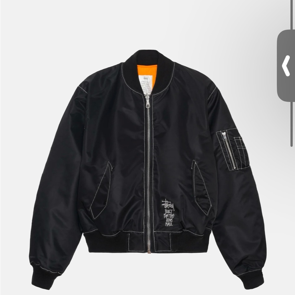 STUSSY brand new reversible bomber jacket